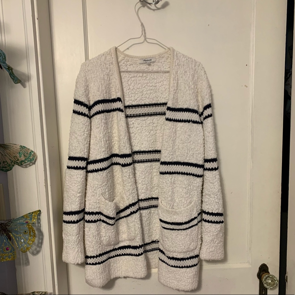 Made well striped cardigan